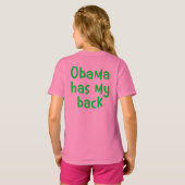 Irish Obama Kind T-Shirt (Schwarz voll)