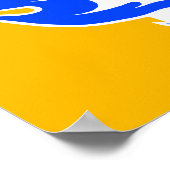 Irish oder Côte d'Ivoire Soccer Lion Poster (Ecke)