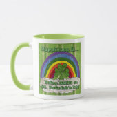 Irish on St Patrick's Day Coffee Tasse (Links)