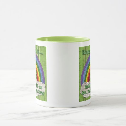 Irish on St Patrick's Day Coffee Tasse (Zentrum)
