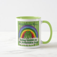 Irish on St Patrick's Day Coffee Tasse