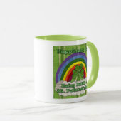 Irish on St Patrick's Day Coffee Tasse (VorderseiteRechts)