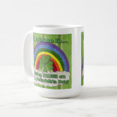 Irish on St Patrick's Day Coffee Tasse (Vorderseite Links)