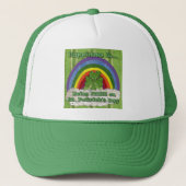 Irish On St Patrick's Day Trucker Hat Truckerkappe (Vorderseite)