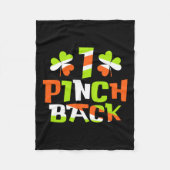 Irish One Push Back Fleecedecke (Vorderseite)