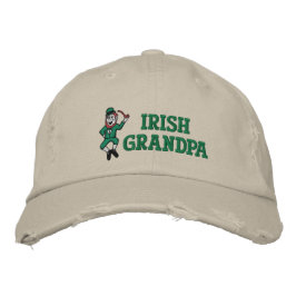 Irish Opa Stickerhat Bestickte Baseballkappe