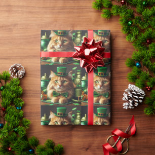 Irish Orange Tabby Geschenkpapier