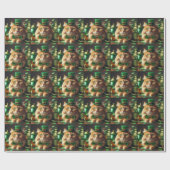 Irish Orange Tabby Geschenkpapier (Flach)