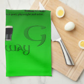 Irish Original St Patrick's Day Gr2KT Geschirrtuch (Viertel Falte)