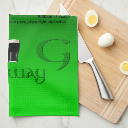 Irish Original St Patrick's Day Gr2KT Geschirrtuch (Viertel Falte)