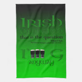 Irish Original St Patrick's Day Gr2KT Geschirrtuch (Vertikal)