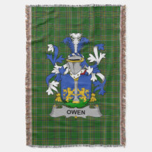 Irish Owen Coat of Arms Familienwappen Ireland Iri