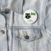 Irish Owl Button (Beispiel)