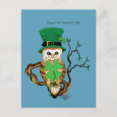 Irish Owl Postkarte (Vorderseite)