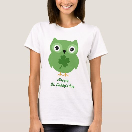 Irish Owl T-Shirt (Vorderseite)