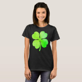Irish Painted Green Kleeblatt Shirts St Patricks D (Vorne ganz)