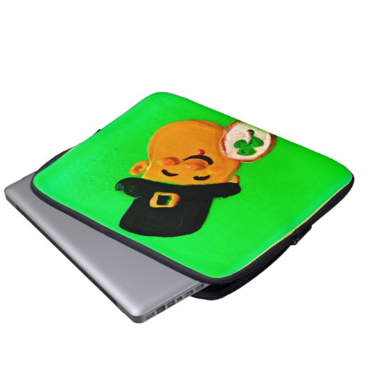 Irish Painting Artwork. Jetzt kaufen Laptopschutzhülle (Vorne Knopf)