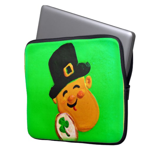 Irish Painting Artwork. Jetzt kaufen Laptopschutzhülle (Vorderseite Links)