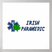 Irish Paramedic Poster (Vorne)