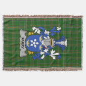 Irish Parry Coat of Arms Familienwappen Irland Decke (Vorderseite)