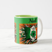 Irish patriotic Mug Zweifarbige Tasse (VorderseiteRechts)
