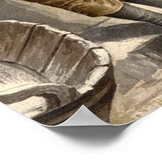 Irish Peasant Bauer Poster (Ecke)