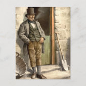 Irish Peasant Bauer Postkarte (Vorderseite)