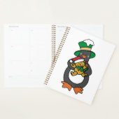 Irish Penguin Holding Christmas Teddy Bear Planer (Anzeige)