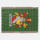 Irish Pennepater Coat of Arms Familienwappen Irlan Decke (Vorderseite)