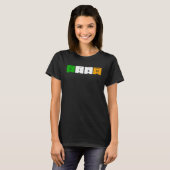 IRISH Periodic Table of Elements Ir I S H T-Shirt (Vorne ganz)