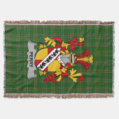 Irish Perry Coat of Arms Familienwappen Irland Decke (Vorderseite)