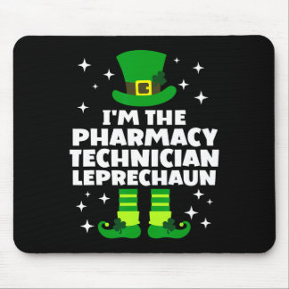Irish Pharmacy Technician Leprechaun St Patricks D Mousepad