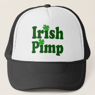 Irish Pimp lustiger Patrick Day Truckerkappe