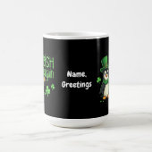 Irish Pinguin A Lucky Blend of Fun, Spaß, Charm Kaffeetasse (Mittel)