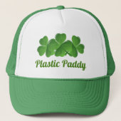 Irish Plastic Paddy Truckerkappe (Vorderseite)