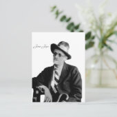 Irish Poet-Bild für Postkarte (Stehend Vorderseite)
