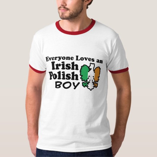 Irish Polish Boy T-Shirt (Vorderseite)