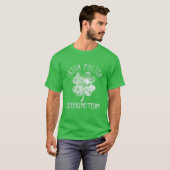 Irish Polish Drink Team Patricks Day Outfit für T-Shirt (Vorne ganz)