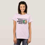 Irish Poll Girl T-Shirt (Vorne ganz)
