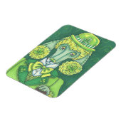 Irish Poodle ST. PATRICK'S DAY DOG MAGNET *Benutze (Linke Seite)