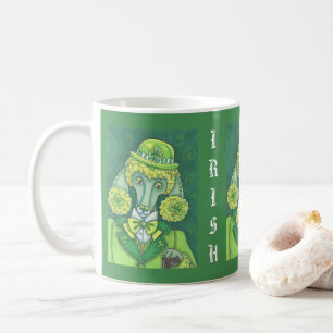 IRISH POODLE ST. PATRICK'S DAY DOG TASSE Classic