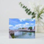Irish Postcard Feiertagspostkarte (Stehend Vorderseite)