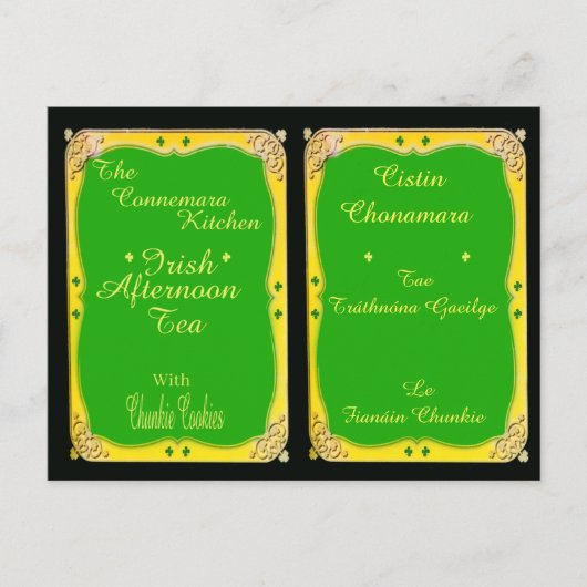 Irish Postcard Postkarte (Vorderseite)