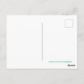 Irish Postcard Postkarte (Rückseite)