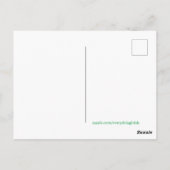 Irish Postcard Postkarte (Rückseite)