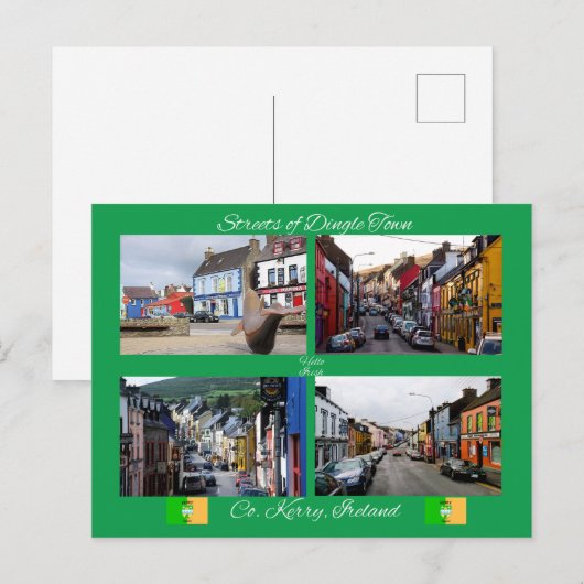 Irish Postcard Postkarte (Vorne/Hinten)
