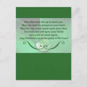 Irish Postcard - Vertikal Postkarte