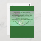 Irish Postcard - Vertikal Postkarte (Vorne/Hinten)