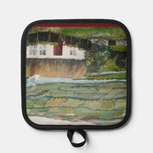 Irish Pot Holder, Ireland Topflappen (Vorderseite)