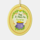 Irish Pot of Gold Keramik Ornament (Rechts)